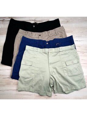 Lot 4 Mens Chino SHORTS 44 46 3XL John Deere Roundtree & York Sportif Columbia
